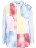 Comme Des Garçons Shirt chemise à carreaux - Bleu