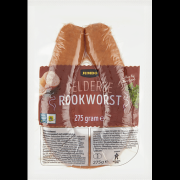 Jumbo Gelderse Rookworst 275 g