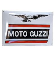 Moto Guzzi Emaille Bord - 60 x 40cm