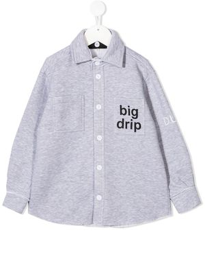 DUOltd chemise Big Drop - Gris