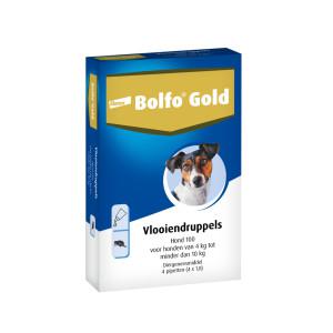 Bolfo Gold 100 hond vlooiendruppels 3 x 4 pipetten