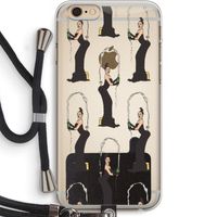 Pop Some Kim: iPhone 6 PLUS / 6S PLUS Transparant Hoesje met koord