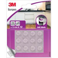 3M Bumpers, Anti shock, 13 mm, blister van 12 stuks
