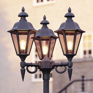 Staand verlichtingsarmatuur Pallas met 3 lampen - Matwit