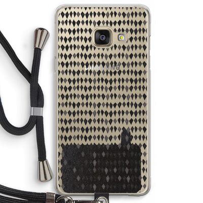 Crazy shapes: Samsung Galaxy A3 (2016) Transparant Hoesje met koord