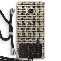 Crazy shapes: Samsung Galaxy A3 (2016) Transparant Hoesje met koord