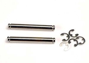 Suspension pins, 26mm (kingpins) (2) w/ e-clips (4)