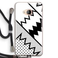 Pop Art #5: HTC U Play Transparant Hoesje met koord