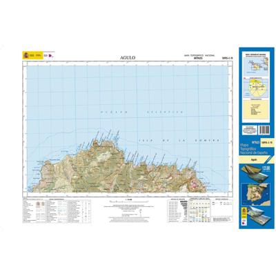 Topografische kaart 1095-I/II Agulo (La Gomera) | CNIG - Instituto Geográfico Nacional1