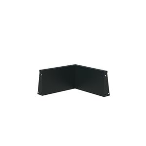 Keerwand aluminium binnenhoek 50x50x30cm.