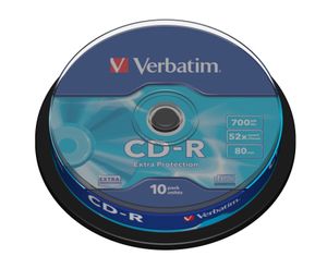 Verbatim CD-R Extra Protection 700 MB 52x 10 stuk(s)