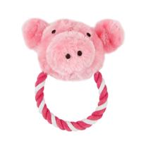 Nobleza Hondenknuffel met touw - Varkentje
