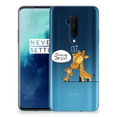 OnePlus 7T Pro Telefoonhoesje met Naam Giraffe OnePlus 7T Pro Telefoonhoesje met Naam Giraffe