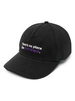 Palm Angels casquette en coton à logo brodé - Noir Palm Angels casquette en coton à logo brodé - Noir