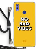 No Bad Vibes: Honor Note 10 Transparant Hoesje met koord