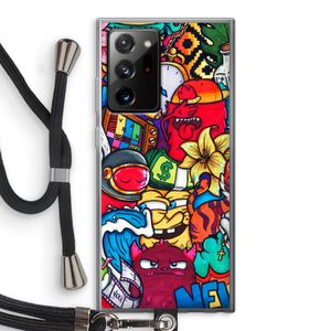 No Rules: Samsung Galaxy Note 20 Ultra / Note 20 Ultra 5G Transparant Hoesje met koord