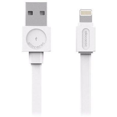 Allocacoc USBcable Lightning Basic; WHITE