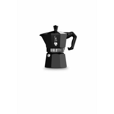 Italiaanse Koffiepot Bialetti MOKA EXCLUSIVE Zwart Aluminium 3 Koppar