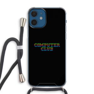 Retro: iPhone 12 Transparant Hoesje met koord