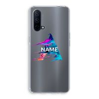 Abstract Spectrum: OnePlus Nord CE 5G Transparant Hoesje