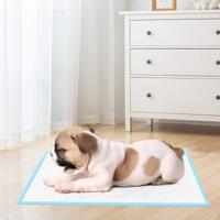 Trainingsmat voor Honden Lekvrij 5-Laags Design Puppy-Onderlegger Hygiënische Onderleggers Wegwerppads (100 Stuks 60 x 90 cm)