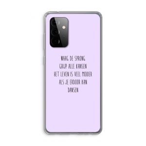 Sprong: Samsung Galaxy A72 Transparant Hoesje