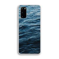 Oceaan: Samsung Galaxy S20 Transparant Hoesje - thumbnail