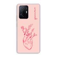 Blooming Heart: Xiaomi 11T Transparant Hoesje Blooming Heart: Xiaomi 11T Transparant Hoesje