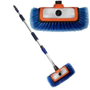 Btc Line Blue Wasborstel Met Zeepdispenser 165cm Default