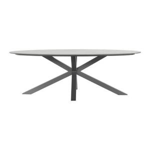 Hartman Xander Tuintafel Ovaal B 220 x D 120 cm - Antraciet