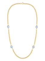 Susan Caplan Vintage collier à ornements en cristal (années 1990)