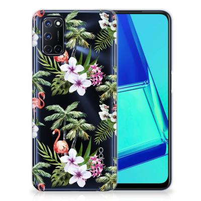 OPPO A52 | A72 | TPU Hoesje | Flamingo Palms