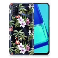 OPPO A52 | A72 | TPU Hoesje | Flamingo Palms