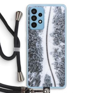 Snøfall: Samsung Galaxy A52 Transparant Hoesje met koord