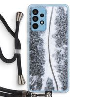 Snøfall: Samsung Galaxy A52 Transparant Hoesje met koord