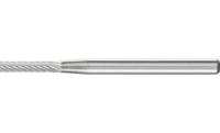 PFERD 21201153 Freesstift Cilinder Lengte 40 mm Afmeting, Ø 2 mm Werklengte 10 mm Schachtdiameter 3 mm