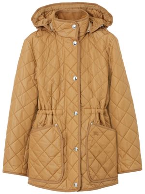 Burberry veste matelassée à capuche - Tons neutres