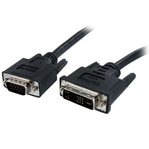 StarTech.com DVI-naar-VGA-beeldschermkabel M/M DVI-naar-VGA (15-pins) 2 m