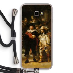 De Nachtwacht: Samsung Galaxy J4 Plus Transparant Hoesje met koord