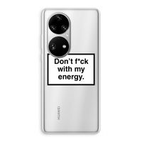 My energy: Huawei P50 Pro Transparant Hoesje