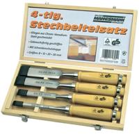 Houtbeitelset 4-delig 8/12/20/26 mm Mannesmann 66104