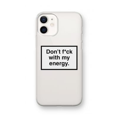 My energy: iPhone 12 mini Transparant Hoesje