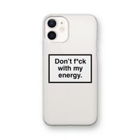 My energy: iPhone 12 mini Transparant Hoesje