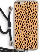 Panter: iPhone 6 / 6S Transparant Hoesje met koord