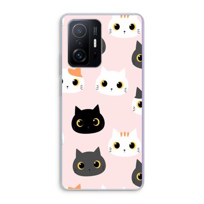 Katten: Xiaomi 11T Transparant Hoesje