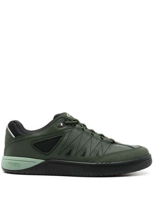 Kenzo baskets à empiècements en mesh - Noir