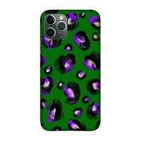 Green Cheetah: Volledig geprint iPhone 11 Pro Hoesje