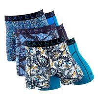 Cavello 6-pack boxershorts heren voordeelmix - blauw - thumbnail
