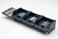 StealthMounts bm-bo18-blu-6 accuhouder voor bosch 18v pro | blauw | 6-pack - bm-bo18-blu-6