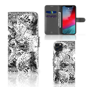 Telefoonhoesje met Naam Apple iPhone 11 Pro Max Skulls Angel